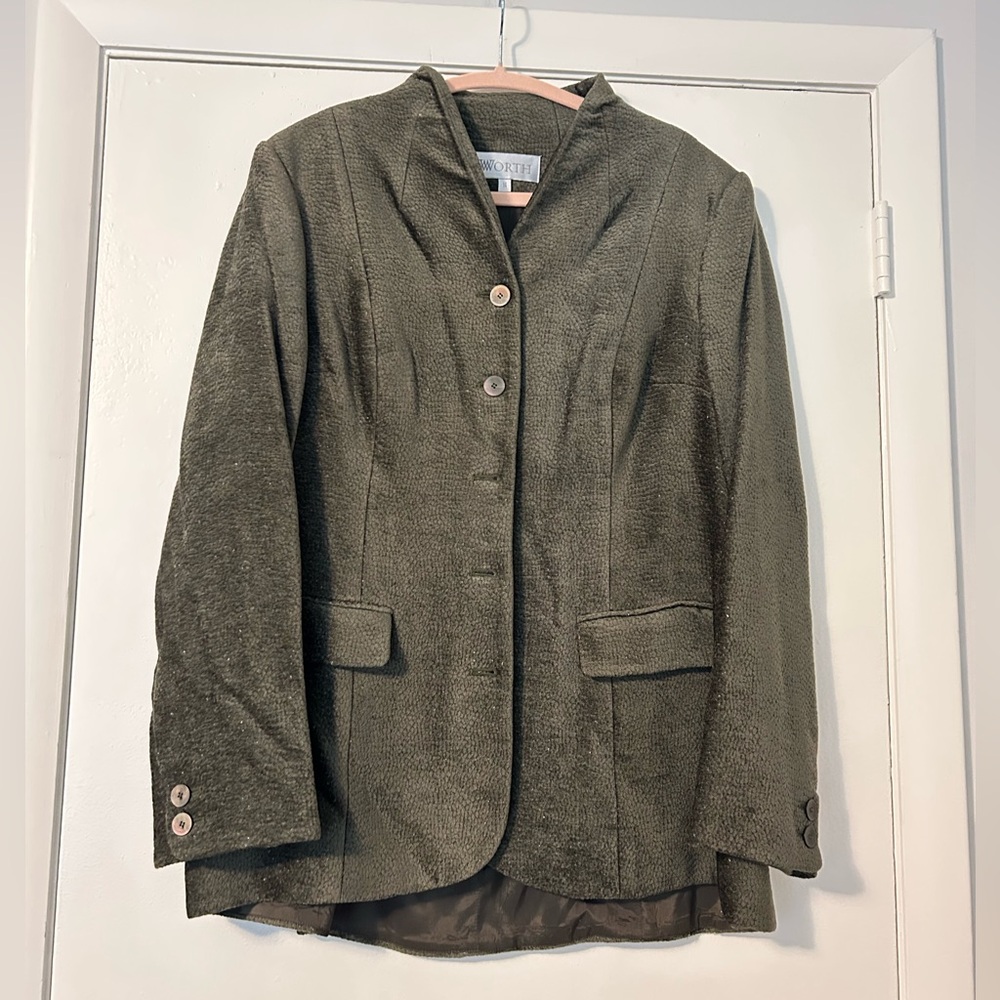 Worth Olive Green Jacket